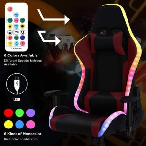 Buy cheap OEM ODM RGB Gaming Chair with 7 Points Massage Speakers and Customizable Features from wholesalers