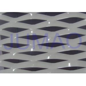 Buy cheap Electric Galvanized Aluminum Expanded Metal , White Metal Sheet With Holes from wholesalers