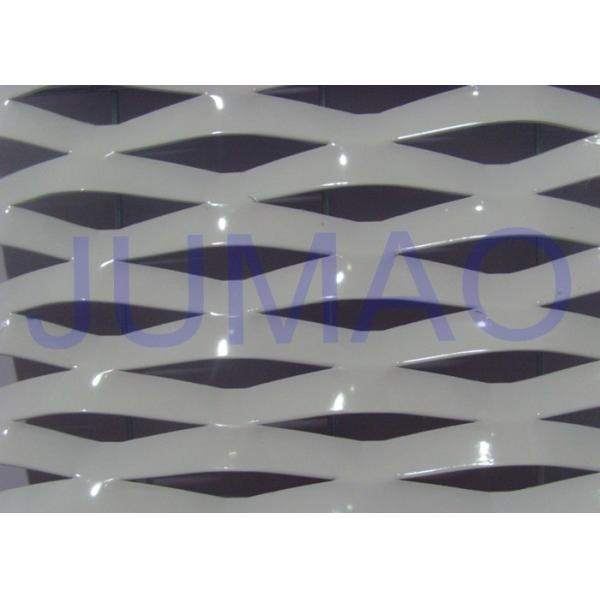 Quality Electric Galvanized Aluminum Expanded Metal , White Metal Sheet With Holes for sale