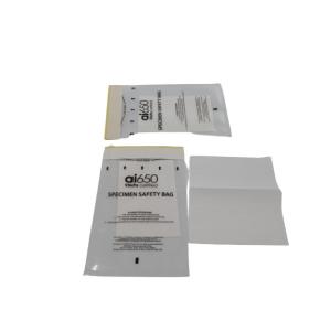 China Polyethylene Leakproof 95kPa Specimen Transport Bag 500mL on sale