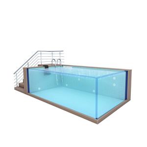 Intelligent Swimming Pool Water Purification System with Quick Assembly TUV