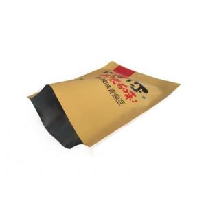 Buy cheap Tea Packaging Three Side Seal Bag Aluminum Foil With Tear Notch from wholesalers