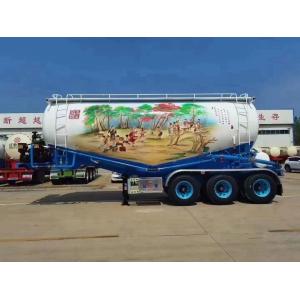 Heavy Mechanical Suspension Dry Bulk Cement Powder Tanker Semi Trailer with 12