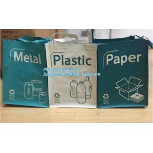 Buy cheap Factory custom recyclable folding laminated pp non woven bag shopping with heat transfer printing non woven fabric carry from wholesalers