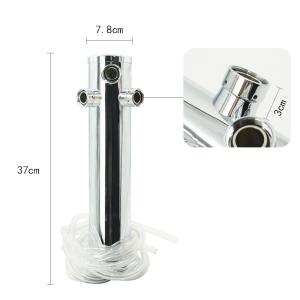 Buy cheap All Brushed Stianless Steel 3 Faucet Draft Beer Tower from wholesalers