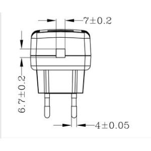 24W AC adapter charger with CB/CCC/GS/CE/BS/ETL/SAA/KC/PSE/Rosh Certifications