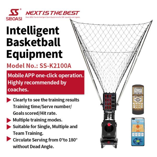 Buy cheap SS-K2100A Intelligent Basketball Training Facilities Shooting Passing Machine from wholesalers
