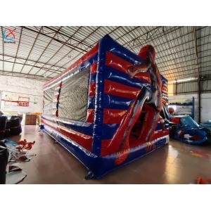 Factory Inflatable Spiderman Bounce House With Slide Combo Inflatable Castle