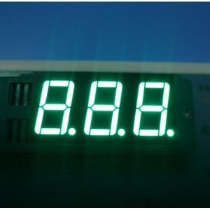 Three Digit 7 Segment LED Display Various Colours Multiplexing For Indicator