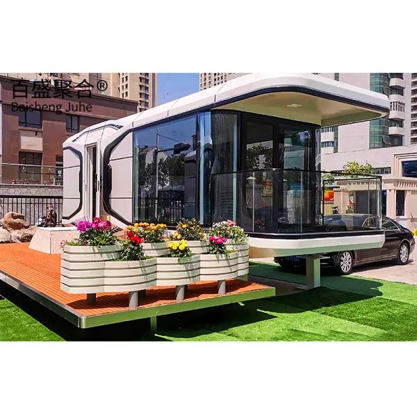 Quality Transport And Load Simplified 20ft  Flat Pack Container House For Space Capsule Living for sale