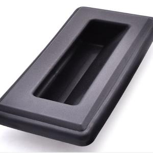 Buy cheap Black Plastic Concealed Industrial Pull Handle 142x78x30mm from wholesalers