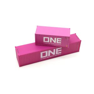 1:87 HO scale railway shipping sea container for model train railroad landscape