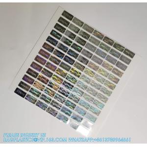 Authentic Hologram Labels/Stickers Silver Transfer Tamper Evident Security