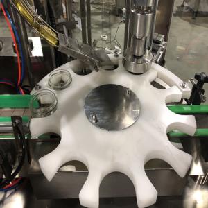 Tomato Sauce Paste Bottle Filling Machine 4 Heads With 316 Stainless Piston