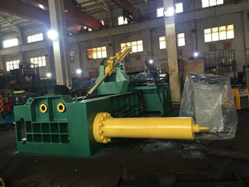 Metal Hydraulic Baling Machine Horizontal Hydraulic Baler Auxiliary Equipment