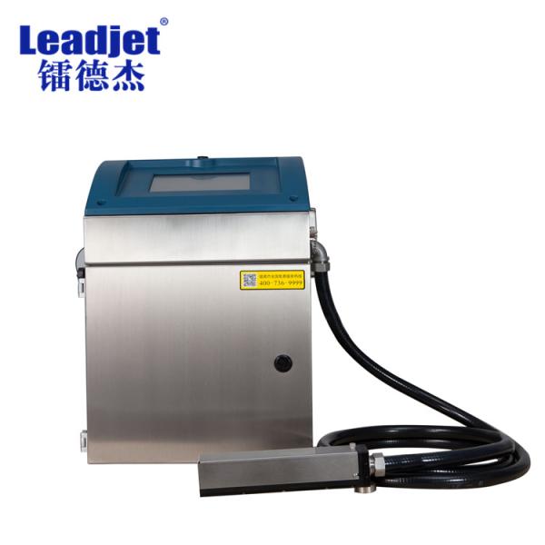 Quality Plastic Bag Expiry Date Inkjet Coding Machine / Industrial Continuous Inkjet Printer for sale