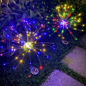 Buy cheap Solar Firework Lamp Solar Garden Lights with 2 Lighting Modes Twinkling and Steady-ON for Garden Patio Yard Flowerbed from wholesalers