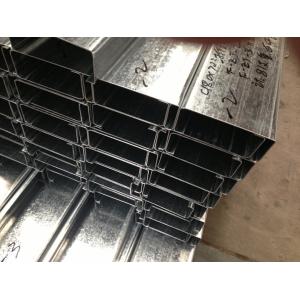 Buy cheap Q235 Q345 Galvanized C and Z Steel Purlins With 275g/m2 Zinc Coating Thickness from wholesalers