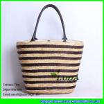 Buy cheap LUDA striped wheat straw beach totes large straw wicker handbag from wholesalers