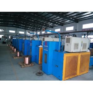 Intermediate Copper Wire Drawing Machine With Annealer , CE ISO