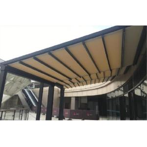 China Garden Aluminum Alloy Retractable Roof Pergola Sun Protection on sale