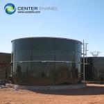 Buy cheap Glass - Fused - To - Steel Bolted Industrial Water Tanks Anti - Adhesion from wholesalers
