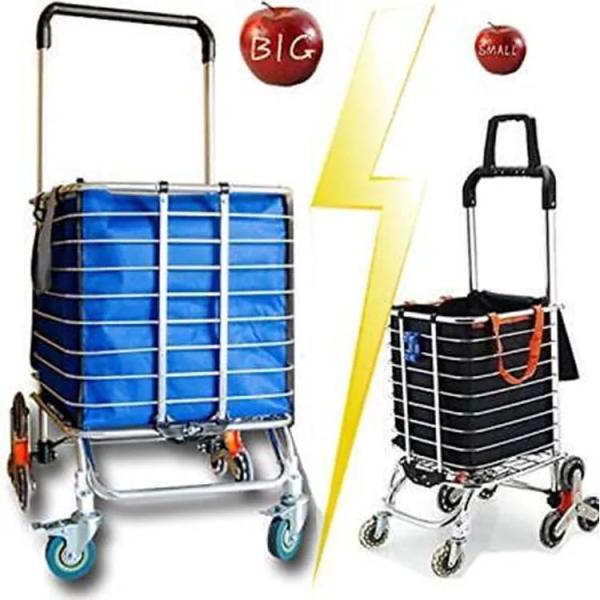 Quality Foldable Jumbo Shopping Cart Portable Shopping Carts for sale