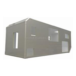 Buy cheap DIY Expedition and RV Motorhomes FRP Flat Bed Truck Camper with Big Departure Angle from wholesalers