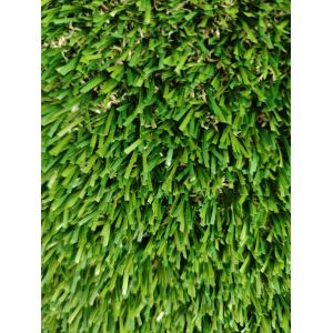 Buy cheap Non-Infill Green Artificial Grass Transparent Latex 30mm PE&PP material Little Sand Needed Drainage holes from wholesalers