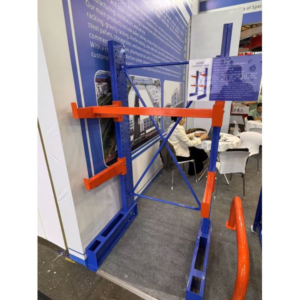 Cantilever Racking System for Long and Bulky Material Storage with Up to 2000kg per Arm and Powder Coated Finish