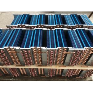 Microchannel Heat Pump Condenser Coil Fin Evaporator Customized