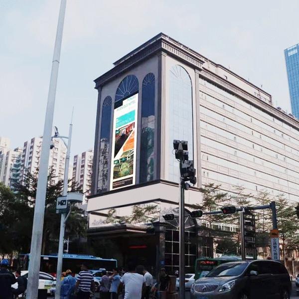 Quality IP65 P4mm outdoor  Advertising Led Display 4500ca high brightness for sale