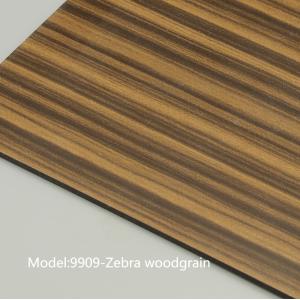 Buy cheap Waterproof Anti Scratch Wood Grain  Aluminum Composite Panel For Energy Efficiency Exceptional Heat Insulation from wholesalers