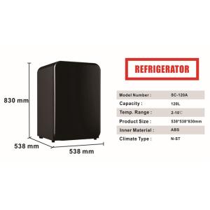 Buy cheap Lightweight Retro Looking Refrigerator / Retro Style Fridge Freezer from wholesalers