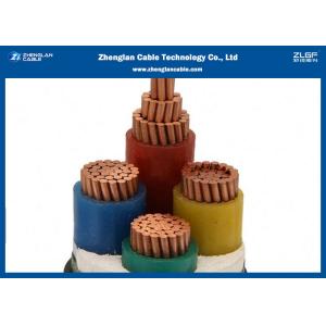 0.6/1KV Low Smoke Zero Halogen Cables Four Cores , XLPE LSZH Armoured Power