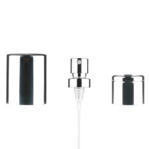 Buy cheap Shiny Black Aluminum Perfume Cap with Click-on Effect for FEA 15mm Crimp Pump and 17.2mm Collar from wholesalers