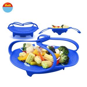 Buy cheap 2018 Amazon Hot Sale Portable Foldable Vegetable Steamer from wholesalers