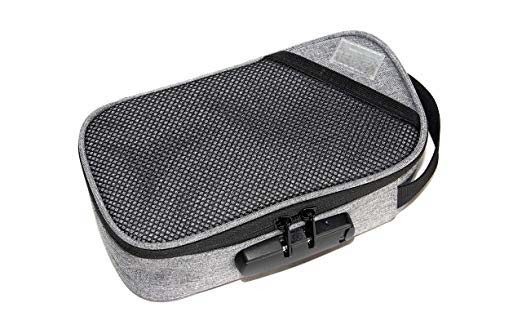 Quality Premium Carbon Smell Proof Bags Odorless Case With Combination Lock for sale