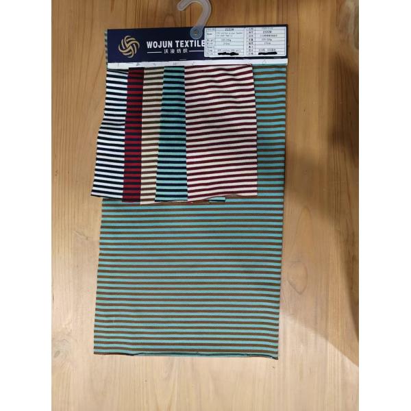 Quality Environmentally Friendly And Good Elasticity Comfortable Striped Material Fabric For Home Clothes for sale