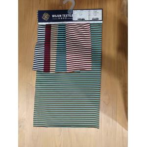 Buy cheap Environmentally Friendly And Good Elasticity Comfortable Striped Material Fabric For Home Clothes from wholesalers