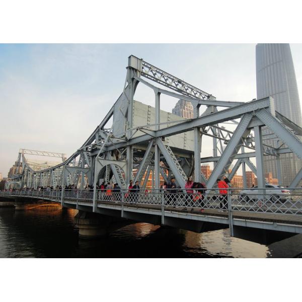 Buy cheap Structure Prefabricated Steel Truss Pedestrian Bridge Construction from wholesalers