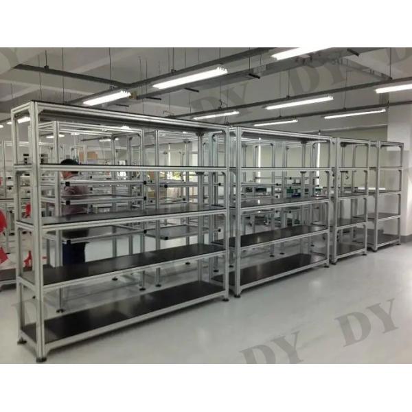 Buy cheap 4040 Aluminum Shelf Profile Polishing Brushing Sand Blasting from wholesalers
