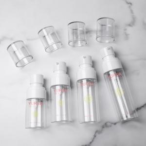 Buy cheap 30ml 40ml 50ml 60ml 70ml PET Plastic Bottles With Besuty Pump from wholesalers