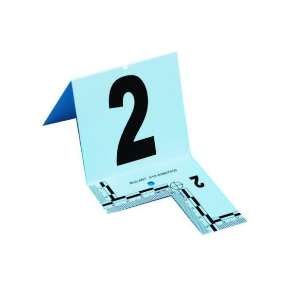 Quality P063 Three fold plastic photo evidence numbers(1-50) for sale