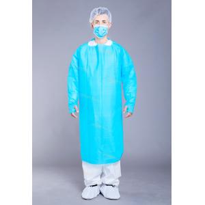 China PP CPE Waterproof Worker 35g Disposable Plastic Gown on sale