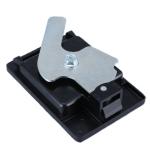 Black Paddle Latch Lock Zinc Alloy Hardware Equipment Part 105.5x97.5x28.6mm