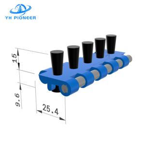 Buy cheap 85mm Width Conveyor Modular Belt With Brush For Material Handling And Cleaning from wholesalers