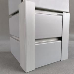 Buy cheap Extruding Customized Grey Pvc Slatwall Panels For Garage from wholesalers