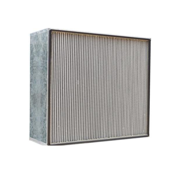 Quality Cleanroom HEPA Air Filter 350-400 Degree Centigrade Obtainable Temperature for sale