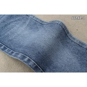 Buy cheap Cotton Light Stretch Denim Fabric Dark Blue Color 58 Inch Width from wholesalers
